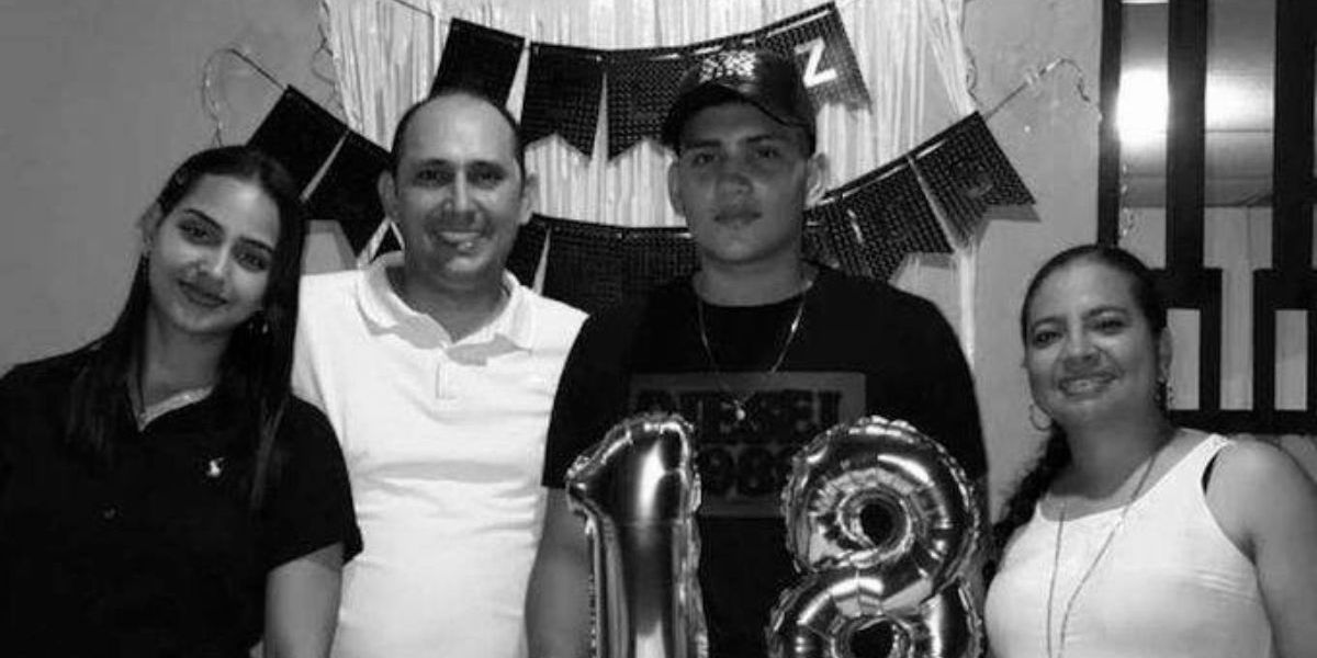 Cortesía Familia asesinada