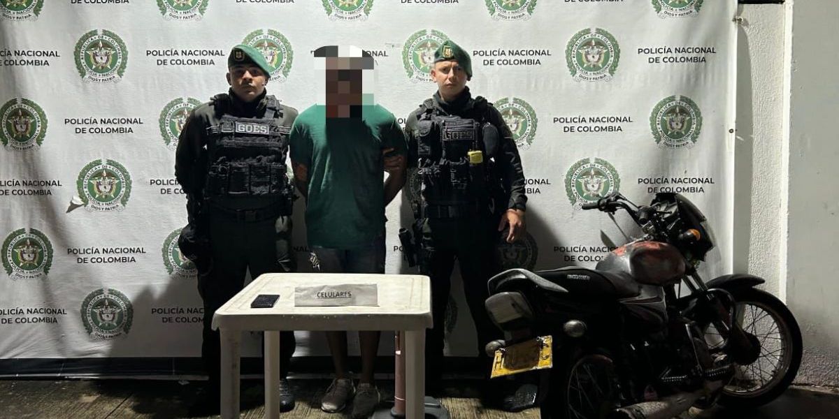 Policía Metropolitana de Santa Marta.