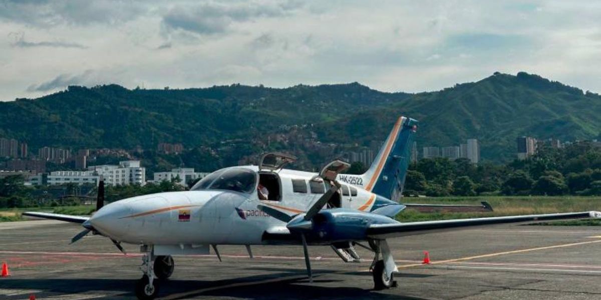 cortesía. Esta sería la avioneta que se encuentra desaparecida.