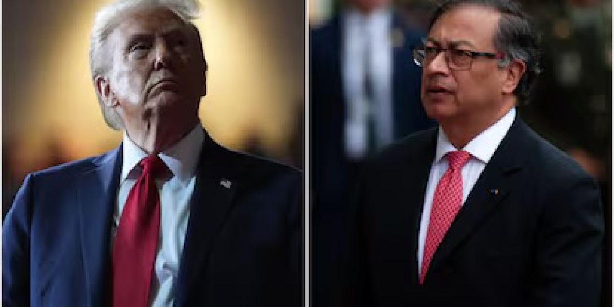 Donald Trump- Gustavo Petro. 