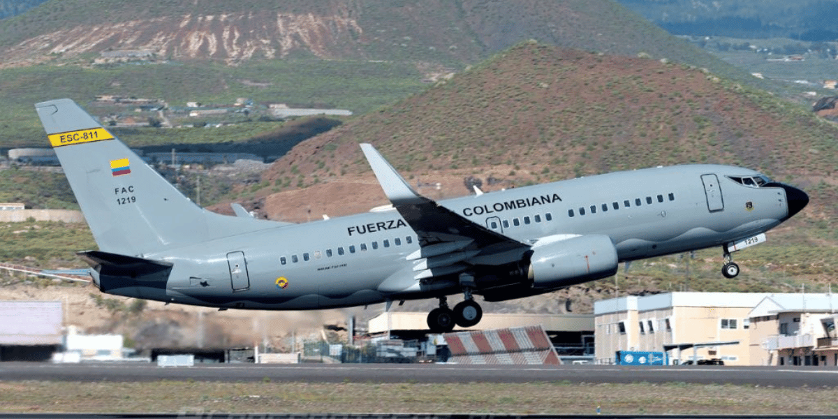 Cortesía Avión de la Fuerza Aérea