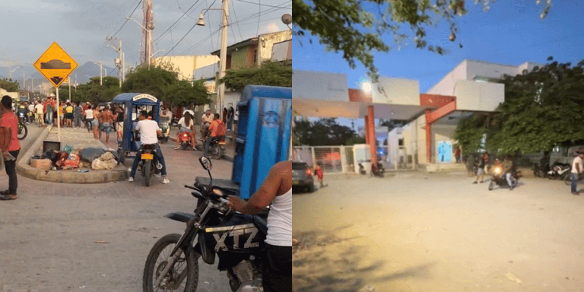 Cortesía Ataque a bala cerca del Mercado Público de Ciénaga deja tres heridos