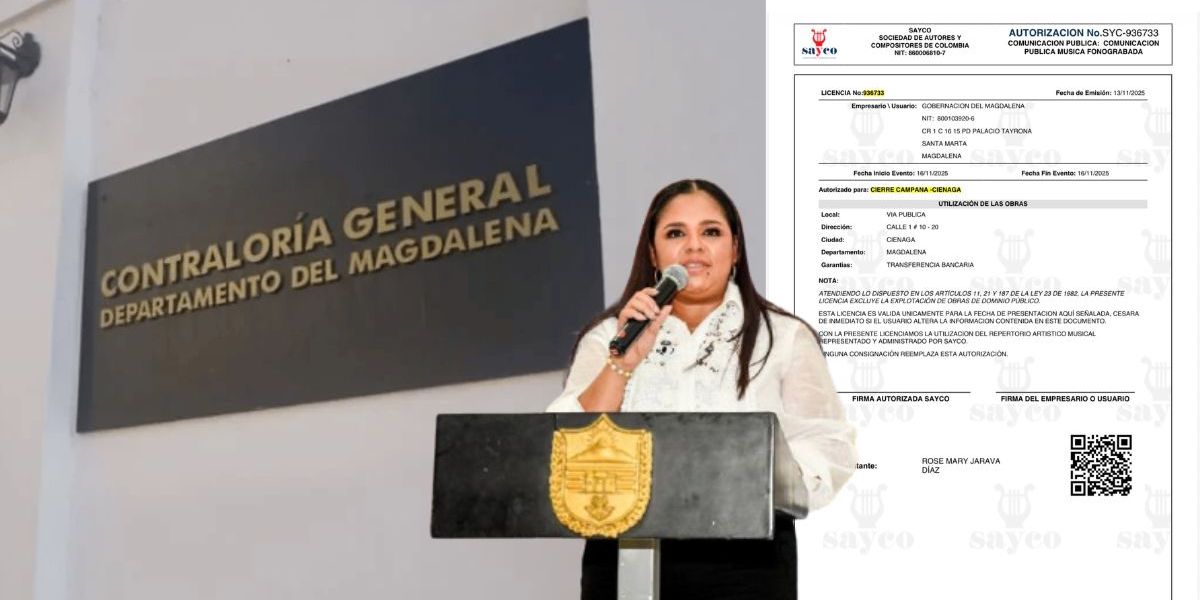 Cortesía Así lo informó la Contraloría General de la República