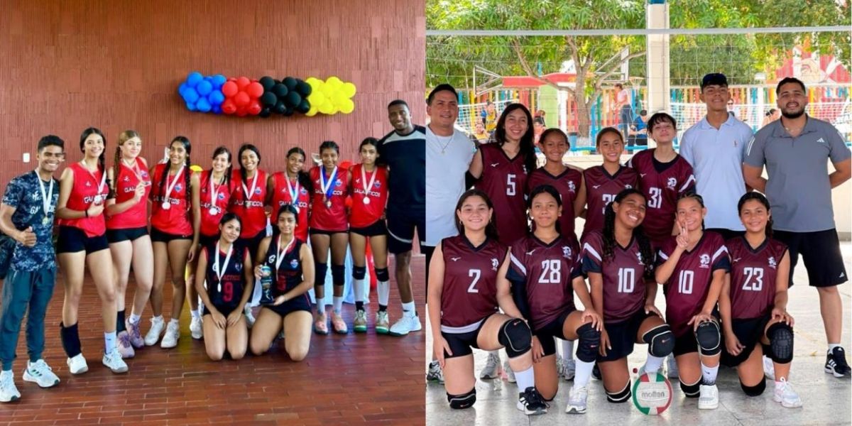 Vía WhatsApp Equipos de voleibol de Santa Marta