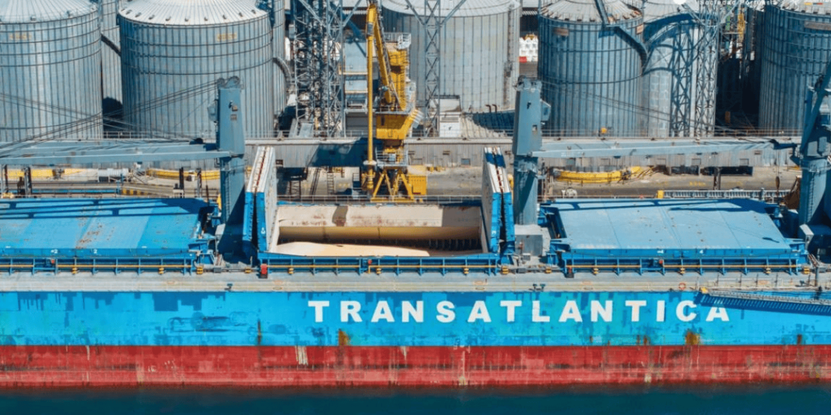 Cortesía puerto de Santa Marta Buque mn tymfi