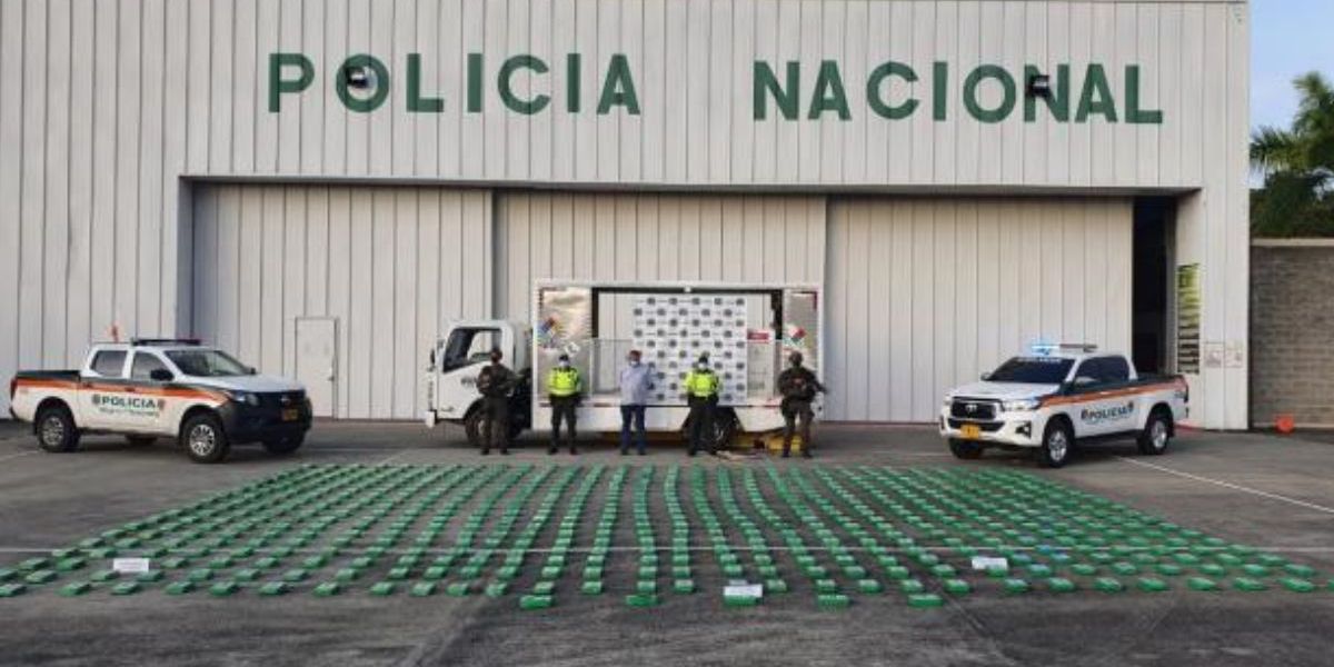 Cortesía Incautuación de droga.