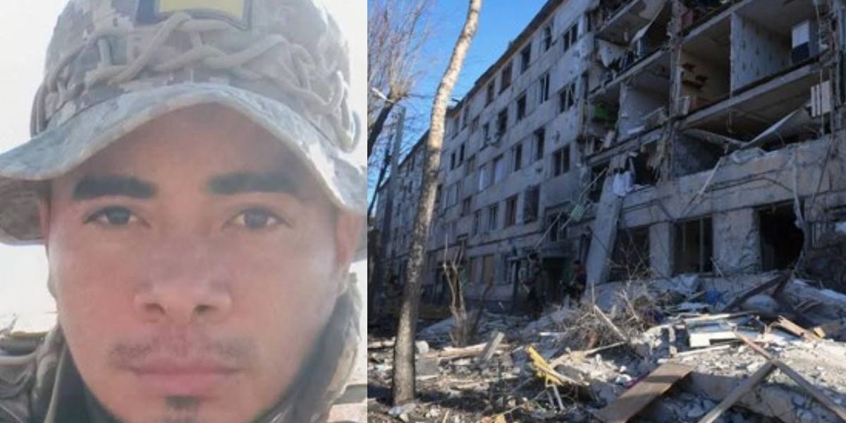 Cortesía Rafael murió tras los bombardeos de las tropas rusas.