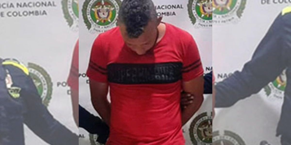 Hombre capturado en Nueva Granada.