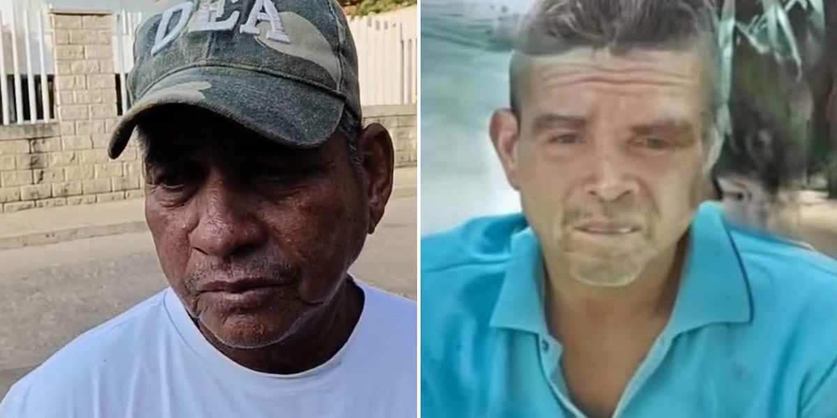 cortesía. Aramis y el hoy occiso Aldemar Antonio Araujo.