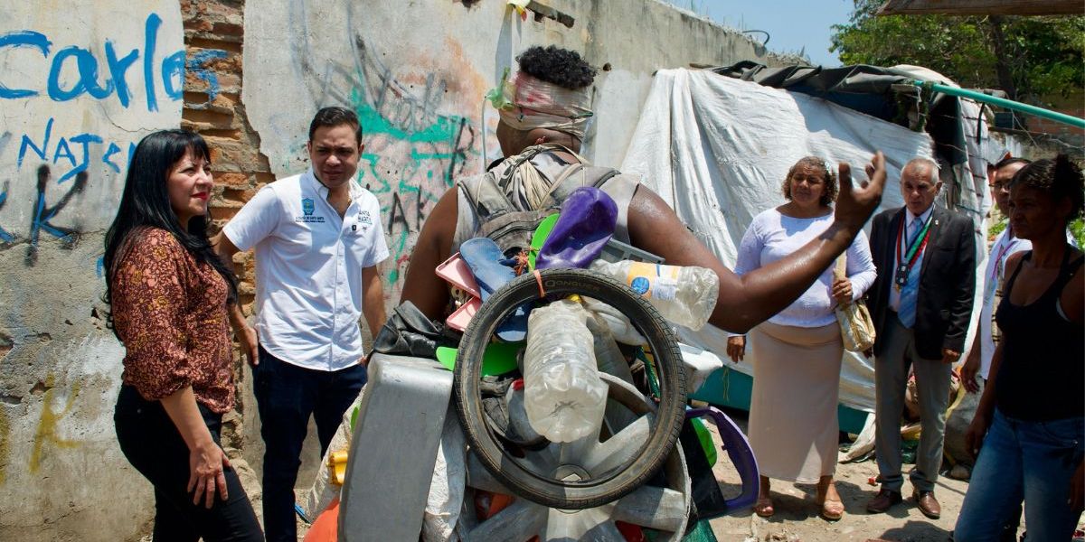 Visita al sector de El Boro