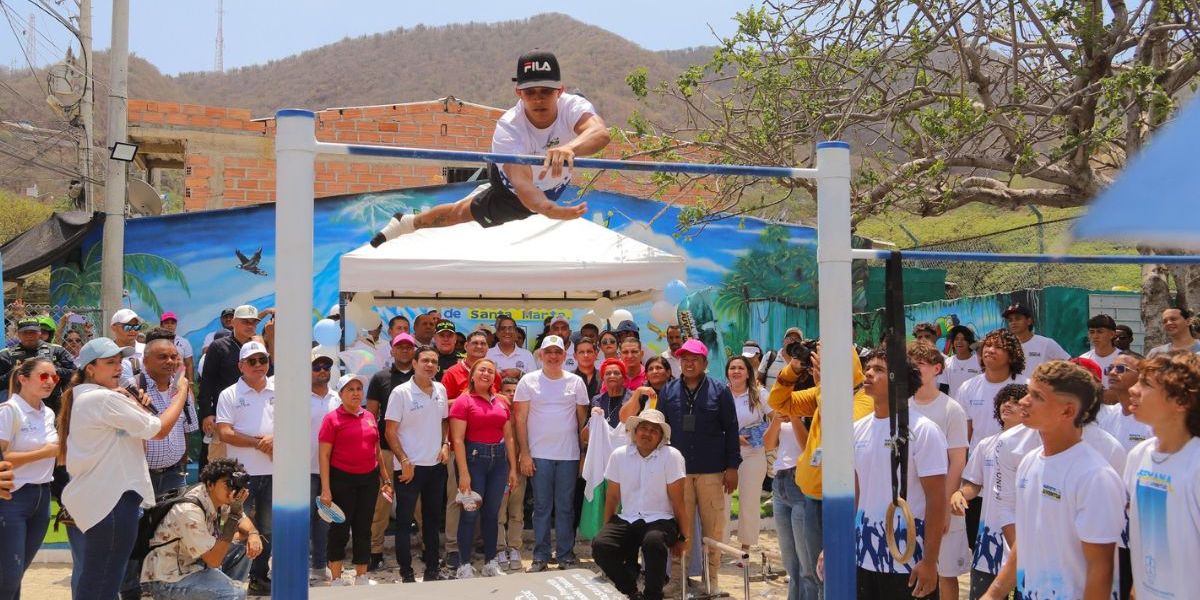 Cortesía Parque inaugurado en San Pablo