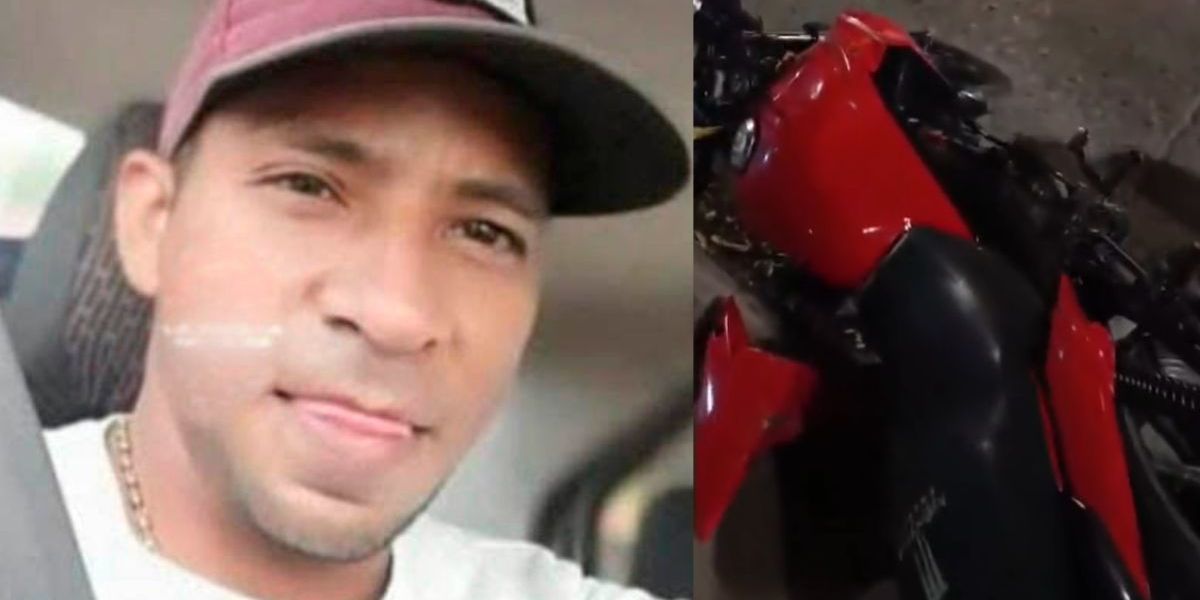 Cortesía Víctima de accidente en Santa Marta.