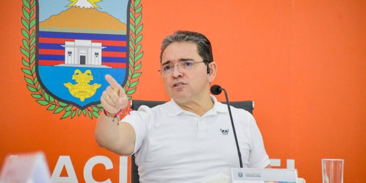 Rafael Martínez, gobernador del Magdalena.