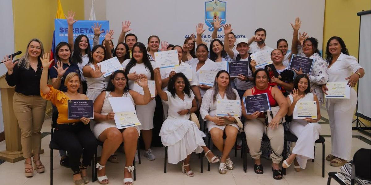 Cortesía Emprendedoras beneficiadas