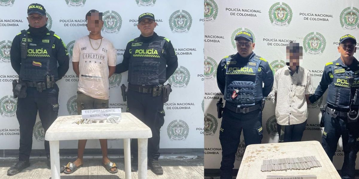 Cortesía Capturados por la Policía.