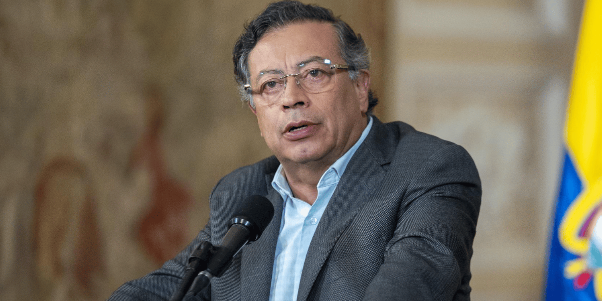 El Presidente Gustavo Petro.