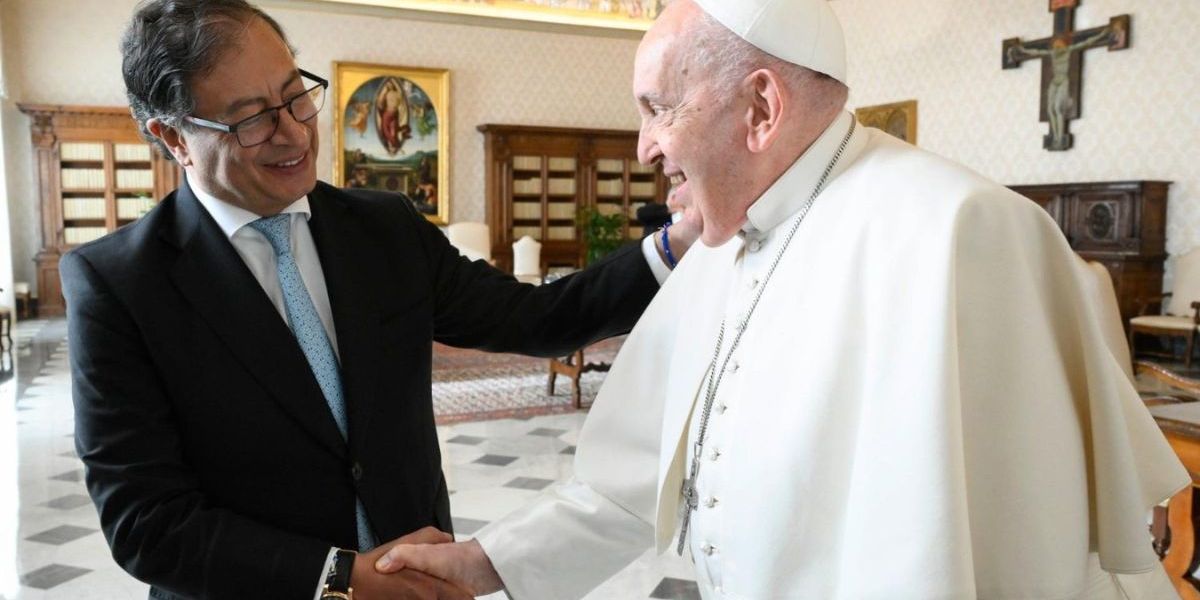 Presidente Petro y el Papa Francisco