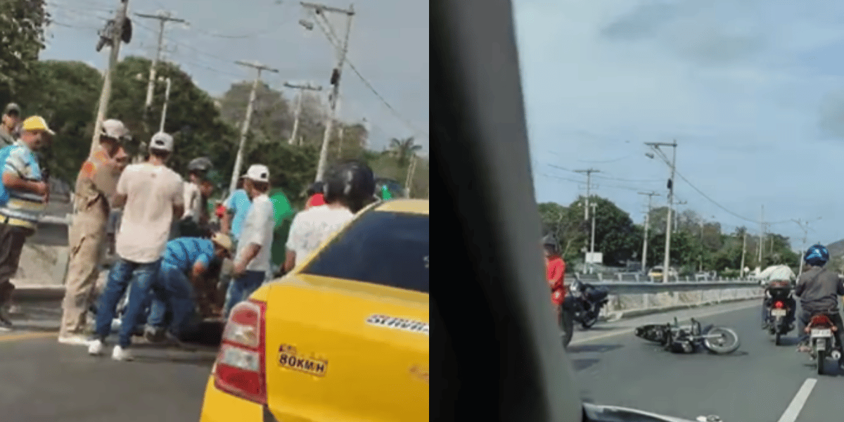 Cortesía Accidente