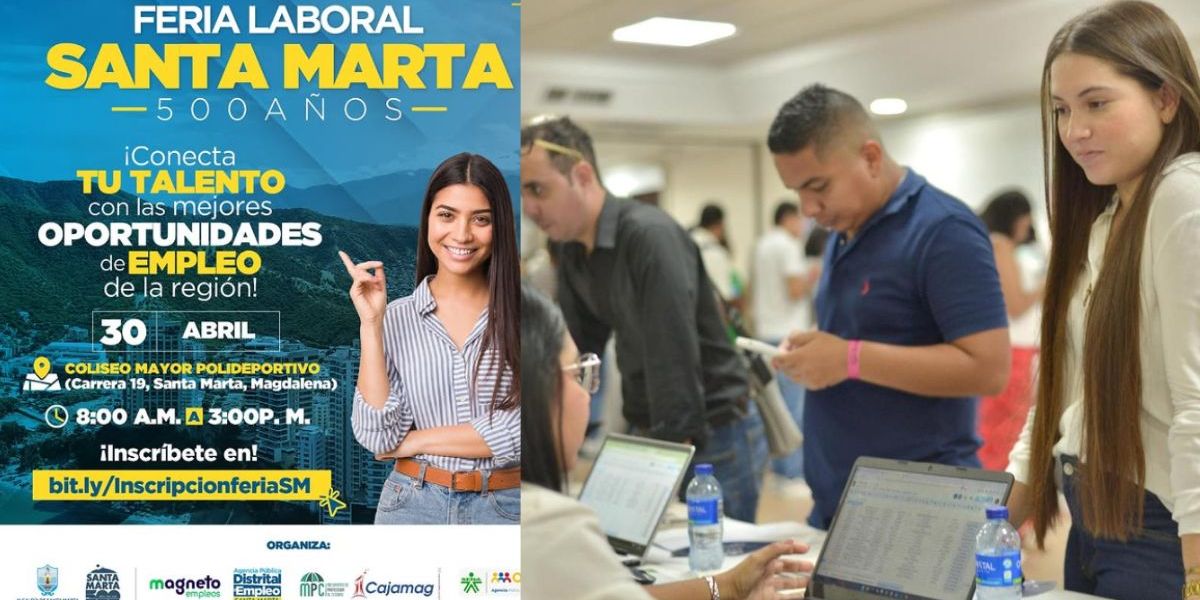 Feria laboral en Santa Marta