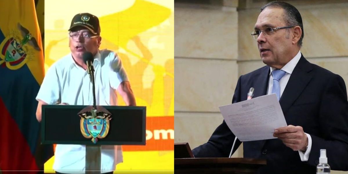Cortesía Presidente Petro y Efraín Cepeda