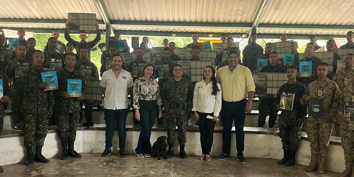 Cortesía Soldados del Biter N° 2 se forman en protección ambiental gracias a Corpamag e Infotep