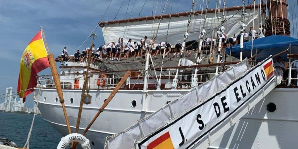 Cortesía Buque Juan Sebastián De Elcano.