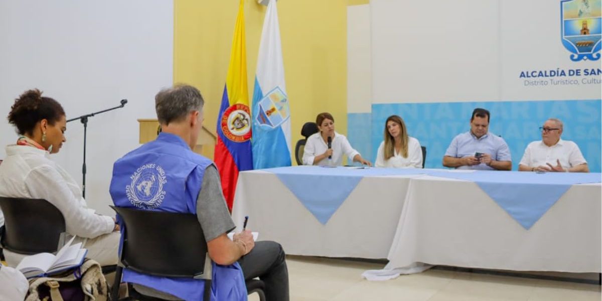 Cortesía Delegación internacional en Santa Marta.