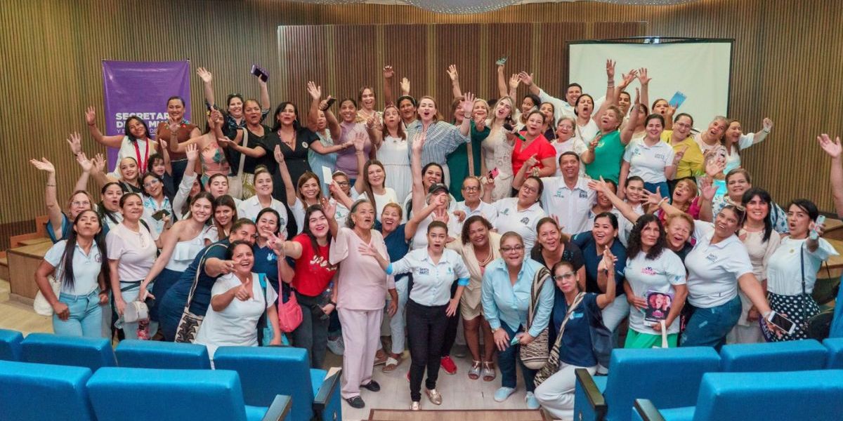 Mujeres que participaron de este espacio de empoderamiento.