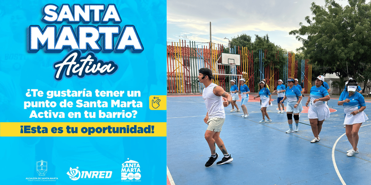 Cortesía Más barrios podrán disfrutar de Santa Marta Activa: postúlate con tu comunidad