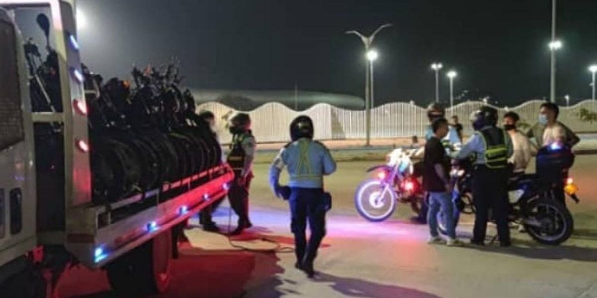 Cortesía Controles sobre piques ilegales en Santa Marta