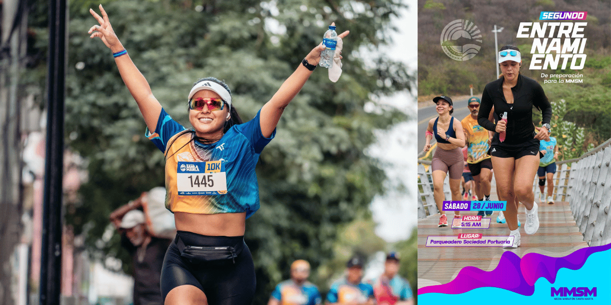 Cortesía Este sábado será el segundo entrenamiento para la Media Maratón de Santa Marta