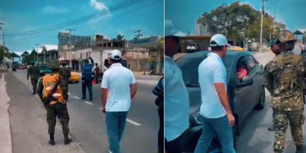 Cortesía Operativos de seguridad y movilidad sobre la Troncal.