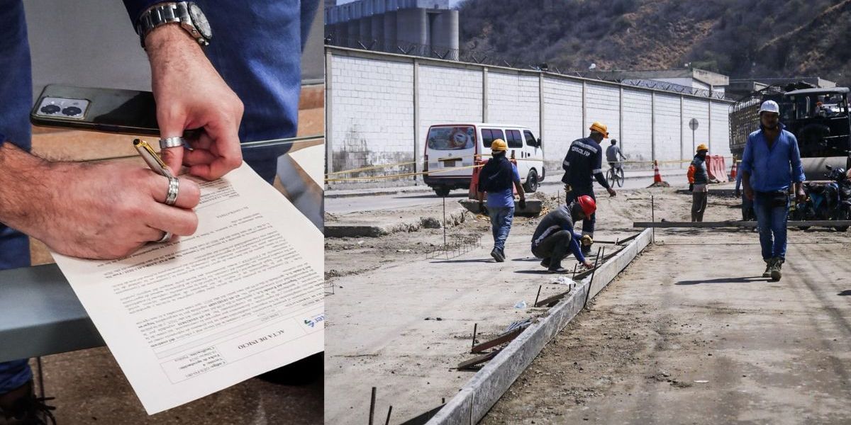 Cortesía Obras públicas en Santa Marta