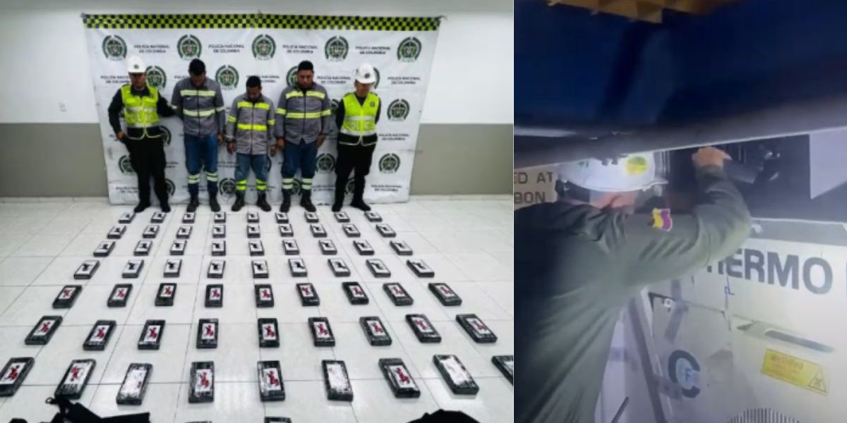 Seguimiento Capturados por envío de droga desde el Puerto.