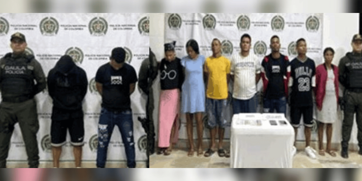 Desarticulan red extorsiva del Clan del Golfo que operaba en Ciénaga y Bogotá