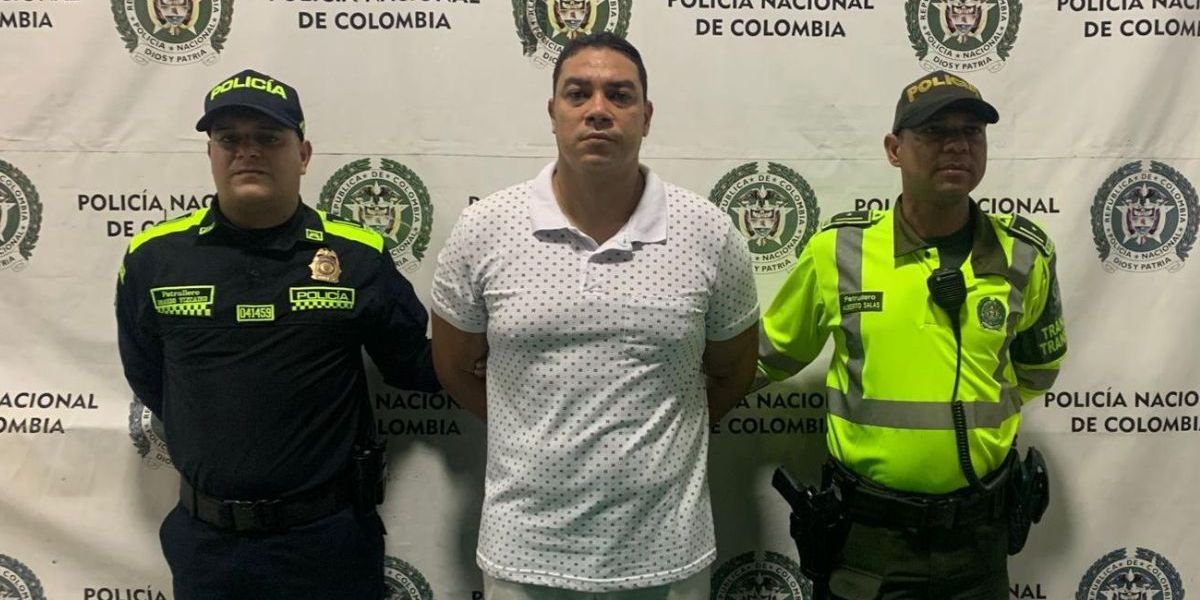 cortesía. Detención domiciliaria a Edwin Alberto Cataño Guevara.