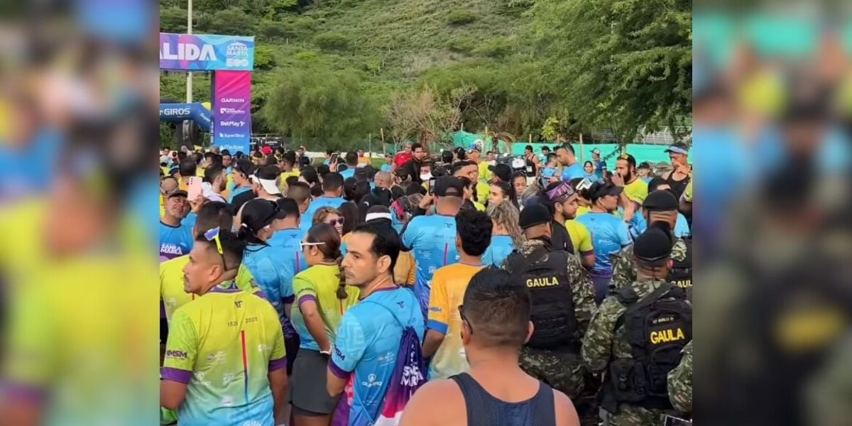 Cortesía  Media Maratón Santa Marta.