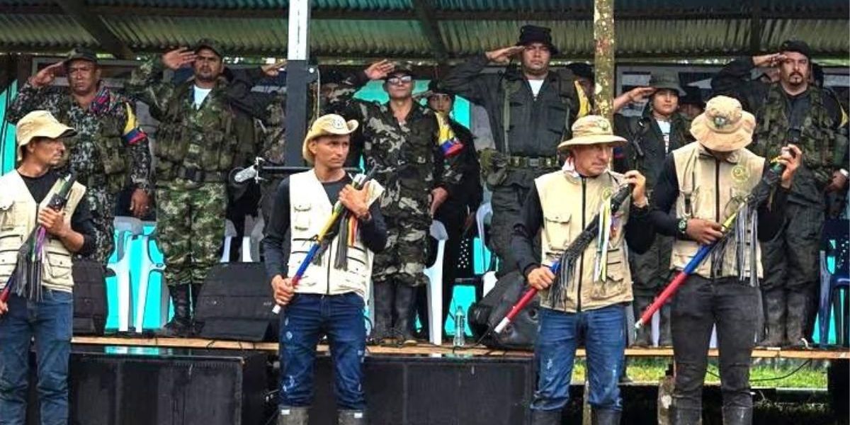 Disidencias bajo el mando de 'Iván Mordisco'.
