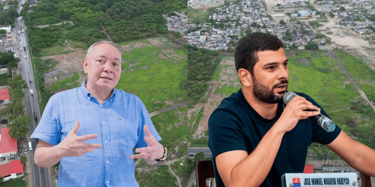 Alcalde Luis Fernández Quinto - Concejal José Noguera Habeych