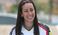 Mariana Pajón, doble campeona olímpica. 
