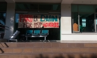 Paro de los funcionarios de la Dian.