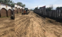 Adelantan trabajos para habilitar la calle 22.