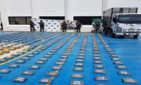 Ejército y Policía incautan 498 kilos de clorhidrato de cocaína en Albania, La Guajira