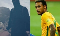 Neymar, jugador brasilero.