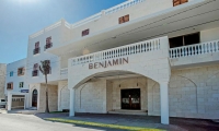 Fachada del Hotel Benjamín en México. 