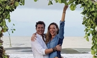 Carlos Vives y Claudia Elena.