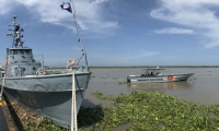 Armada Nacional refuerza seguridad en el río Magdalena.