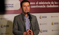 Guillermo Rivera, ministro del Interior.