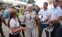 Un equipo interdisciplinario visitó el lugar.