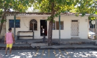 Esta es la vivienda de Adives, ubicada en el sector de Los Almendros, y que fue desalojada -en su criterio- de forma injusta.